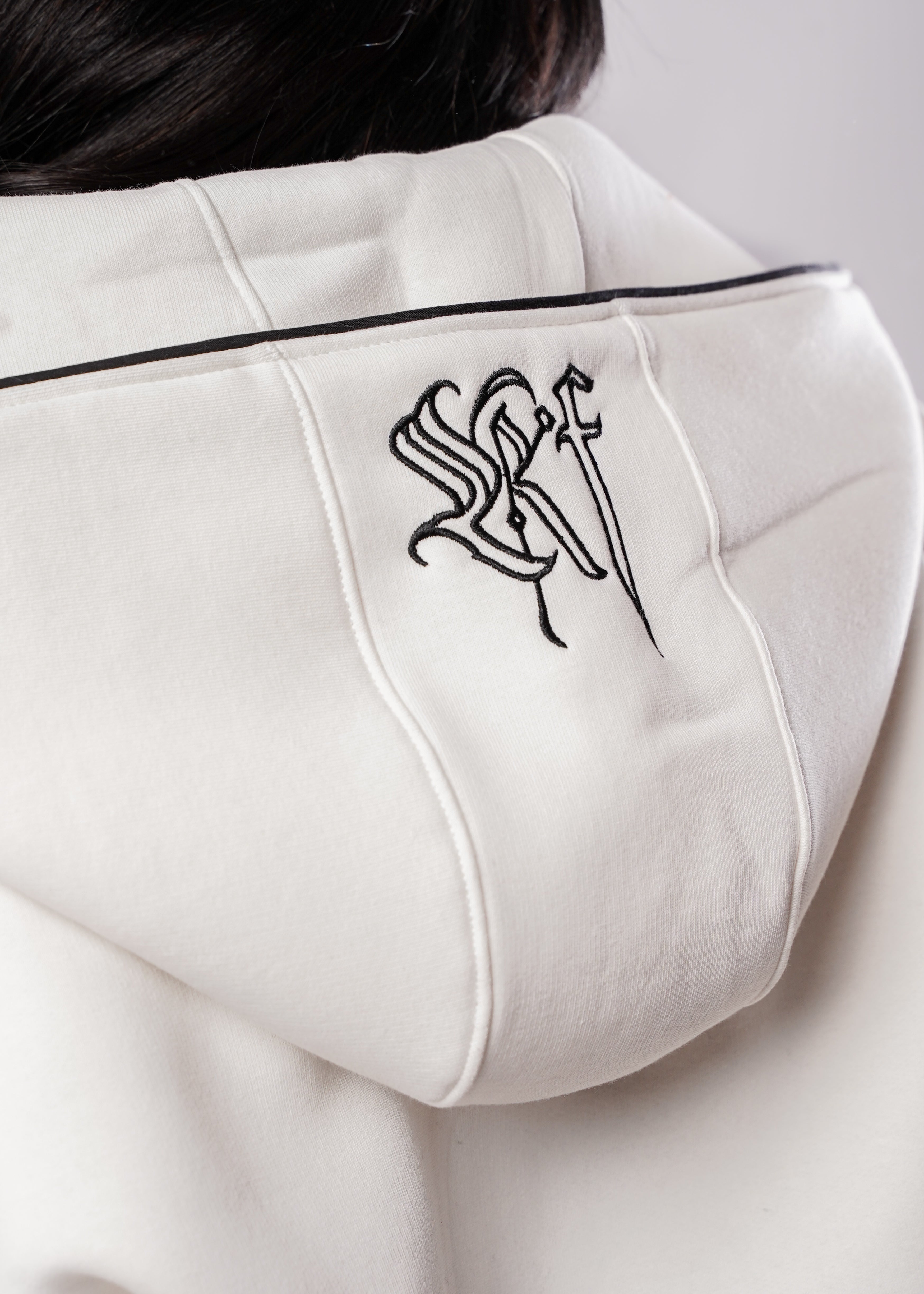 Zipper Hoodie - OffWhite