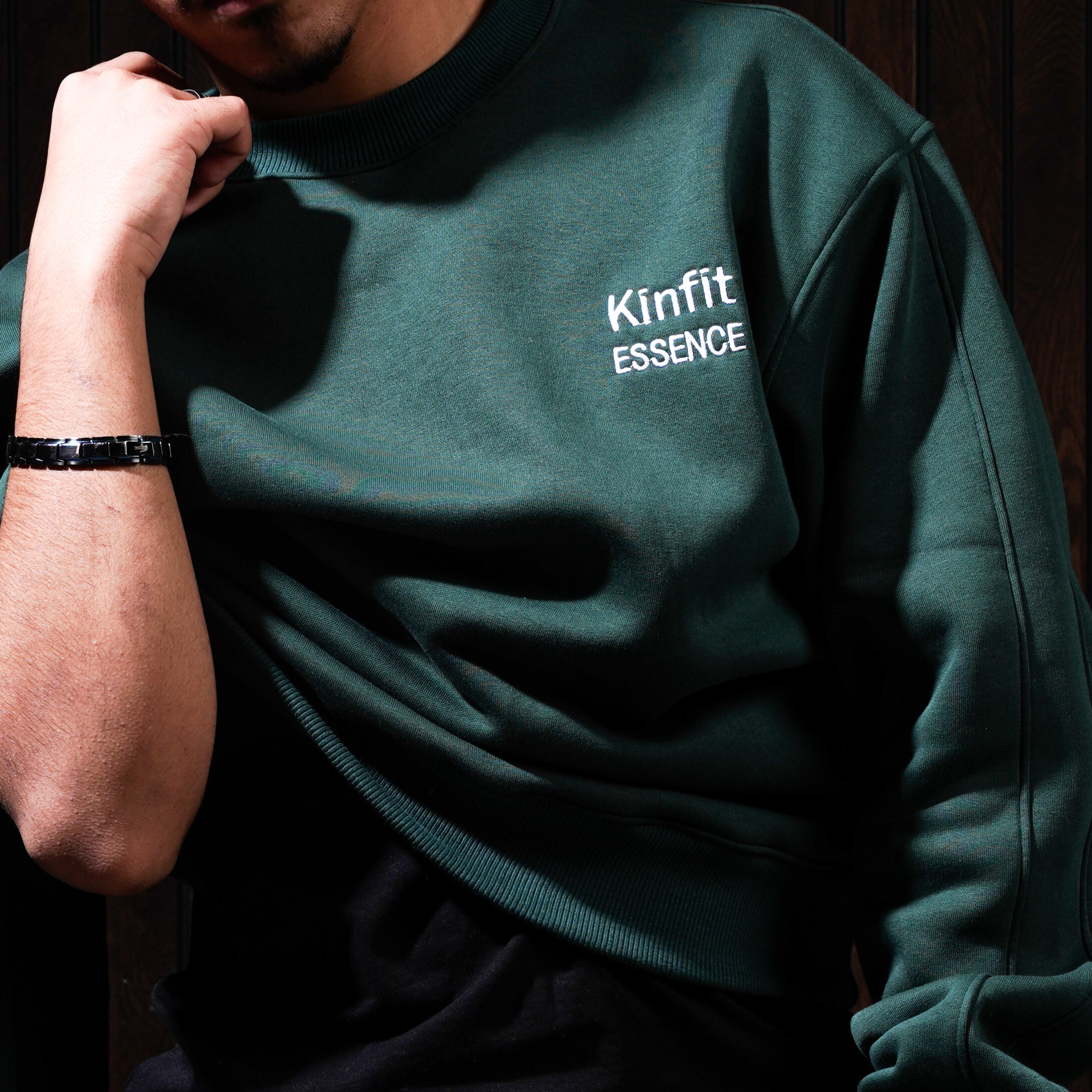 Round Hoodie - OliveGreen