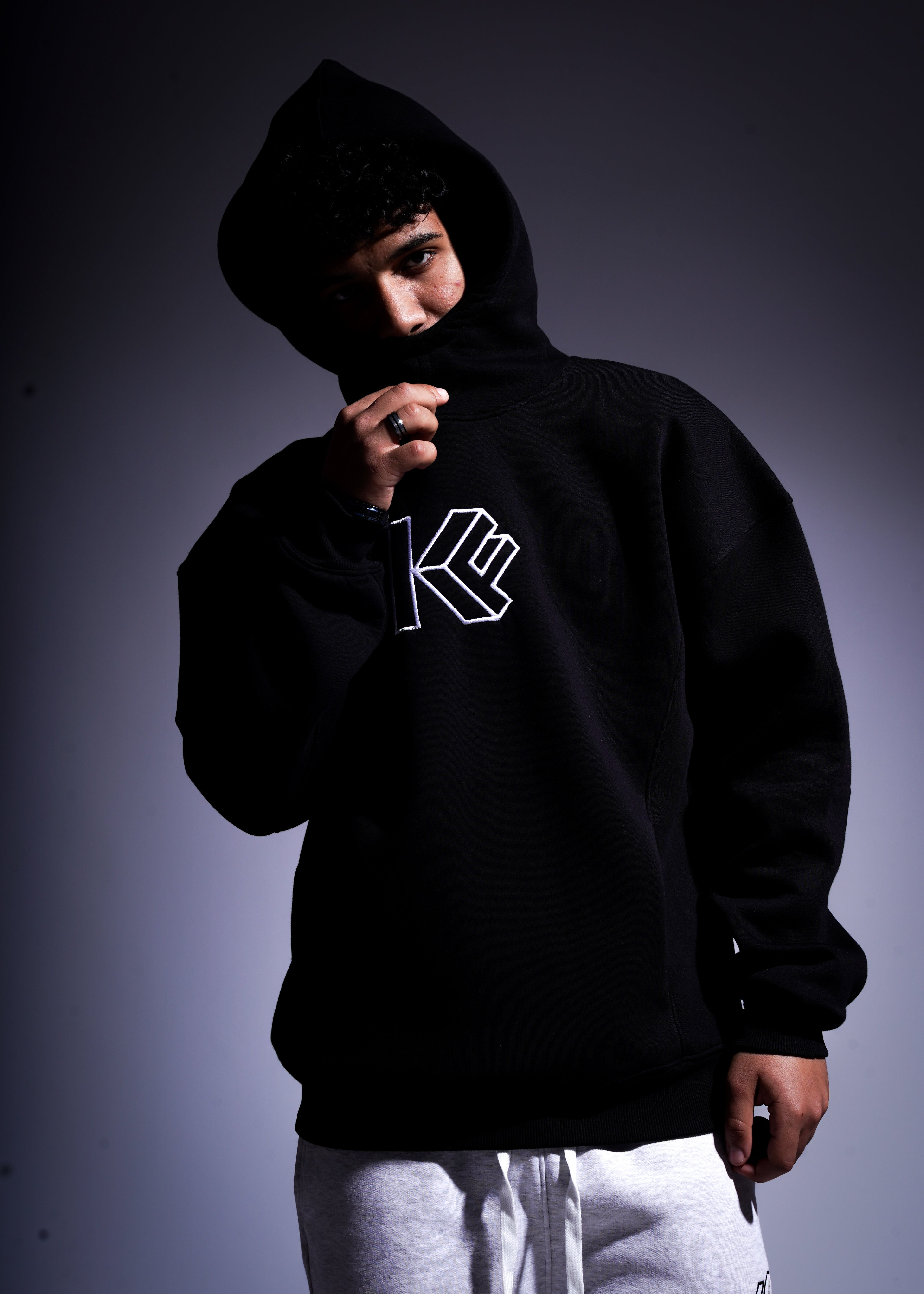 Oversized Hoodie -Black