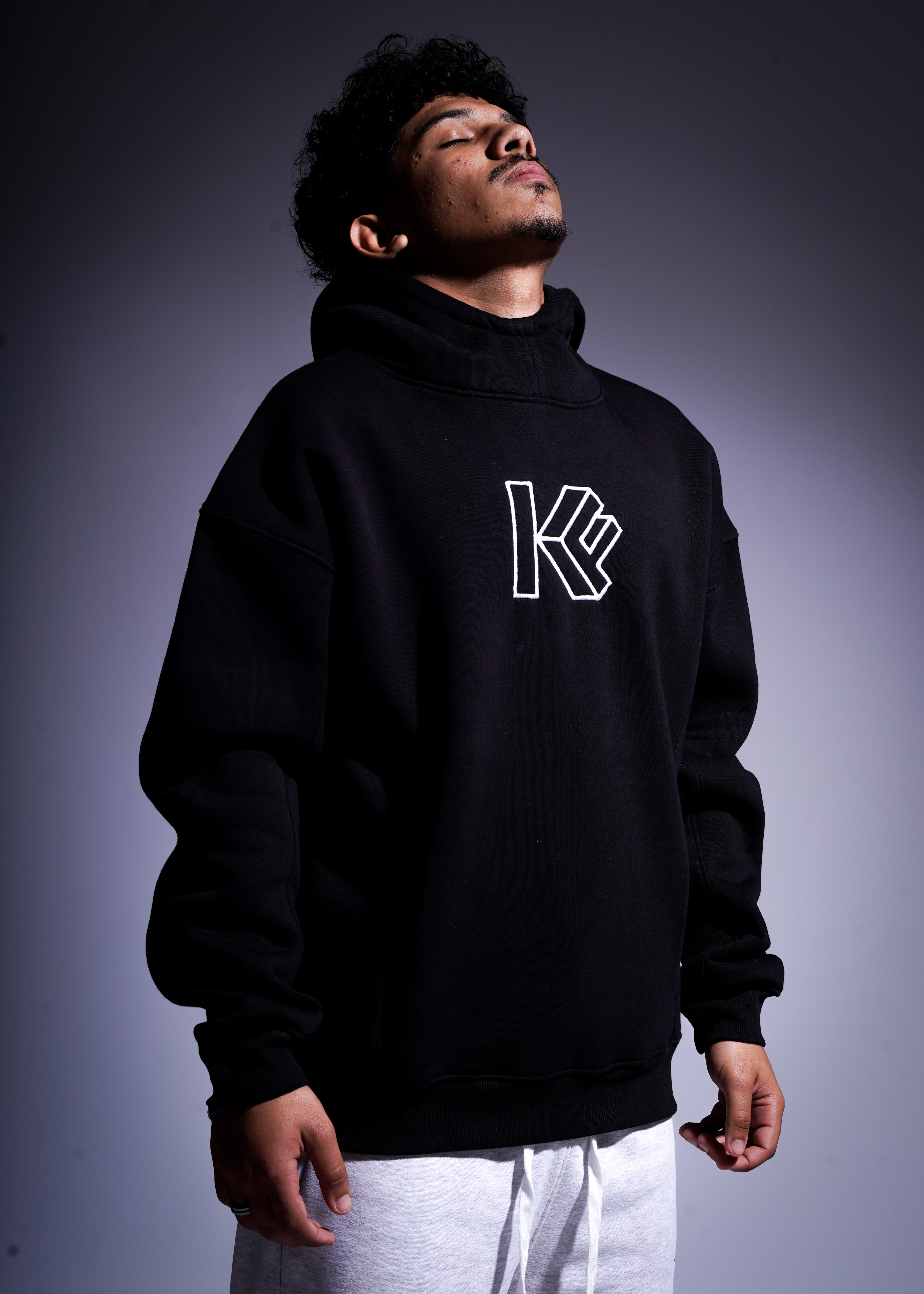Oversized Hoodie -Black