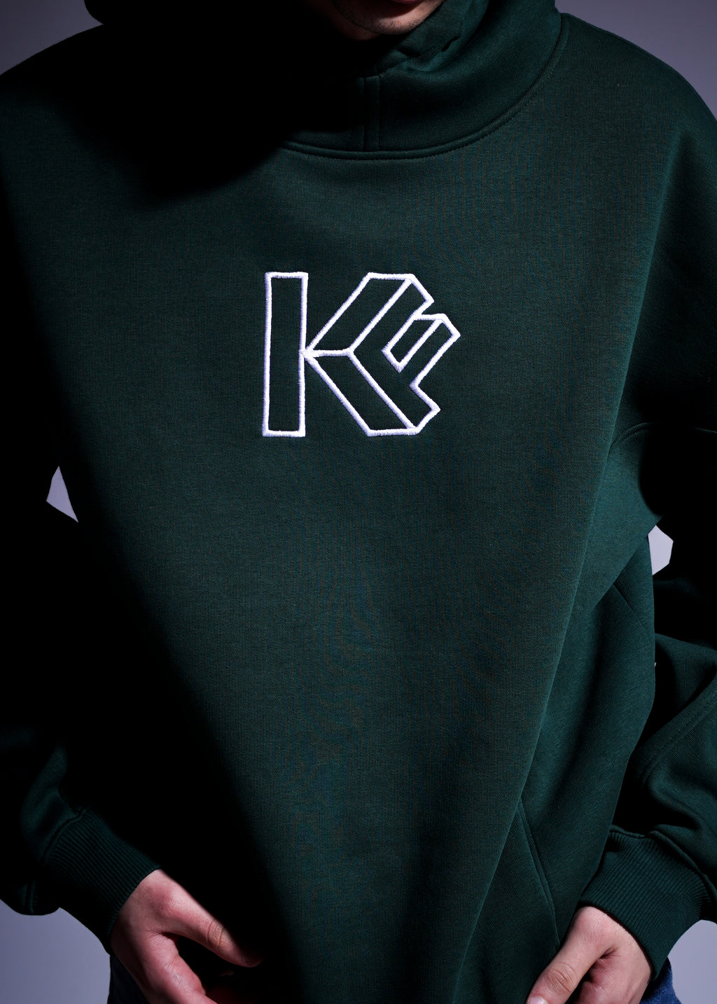 Oversized Hoodie - OliveGreen