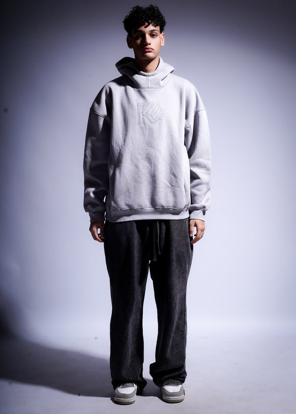 Oversized Hoodie - Gray