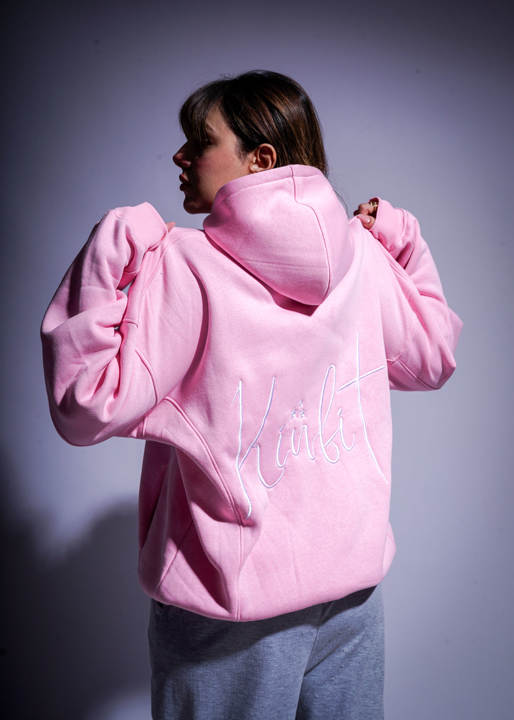 Oversized Hoodie - pink