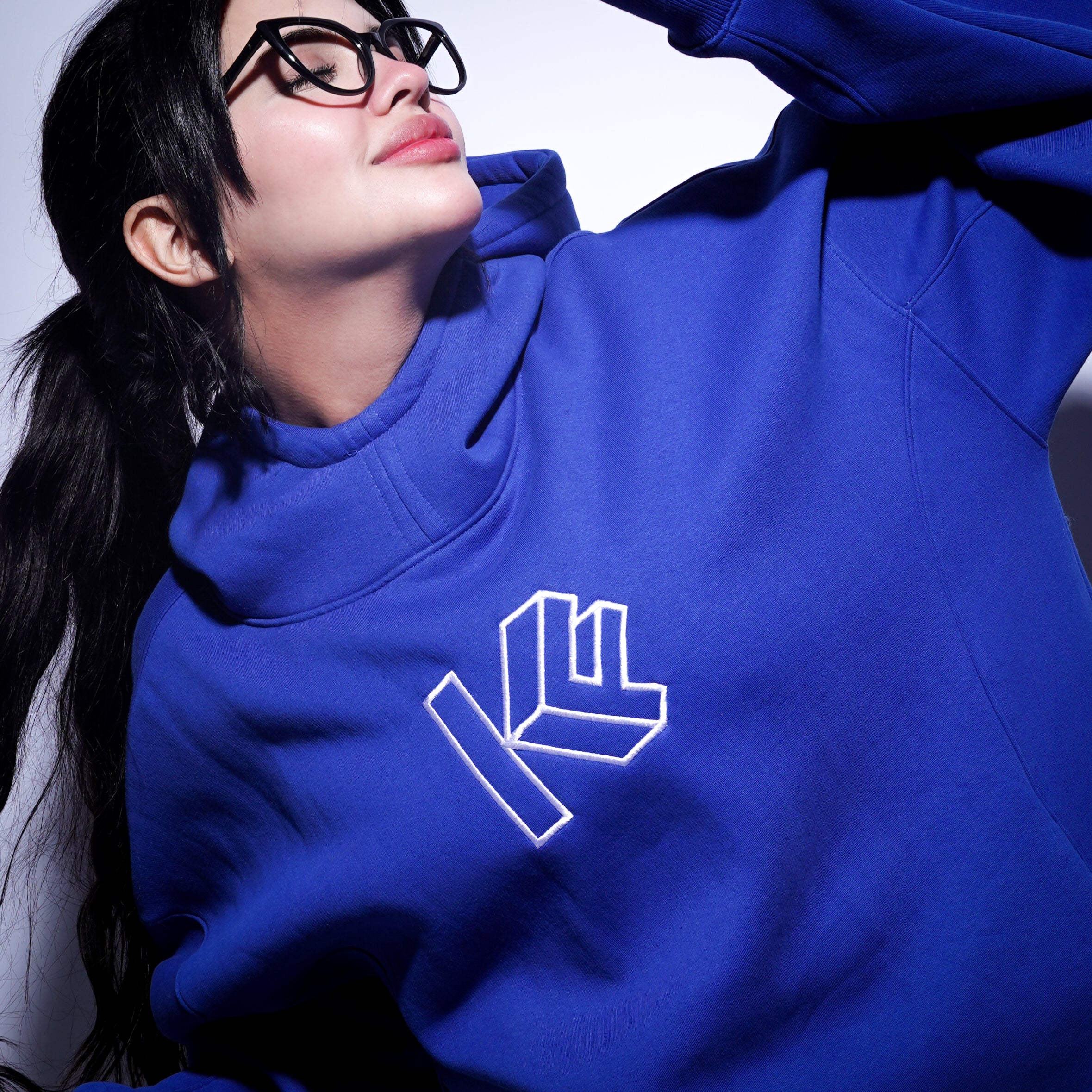 Oversized Hoodie - Blue