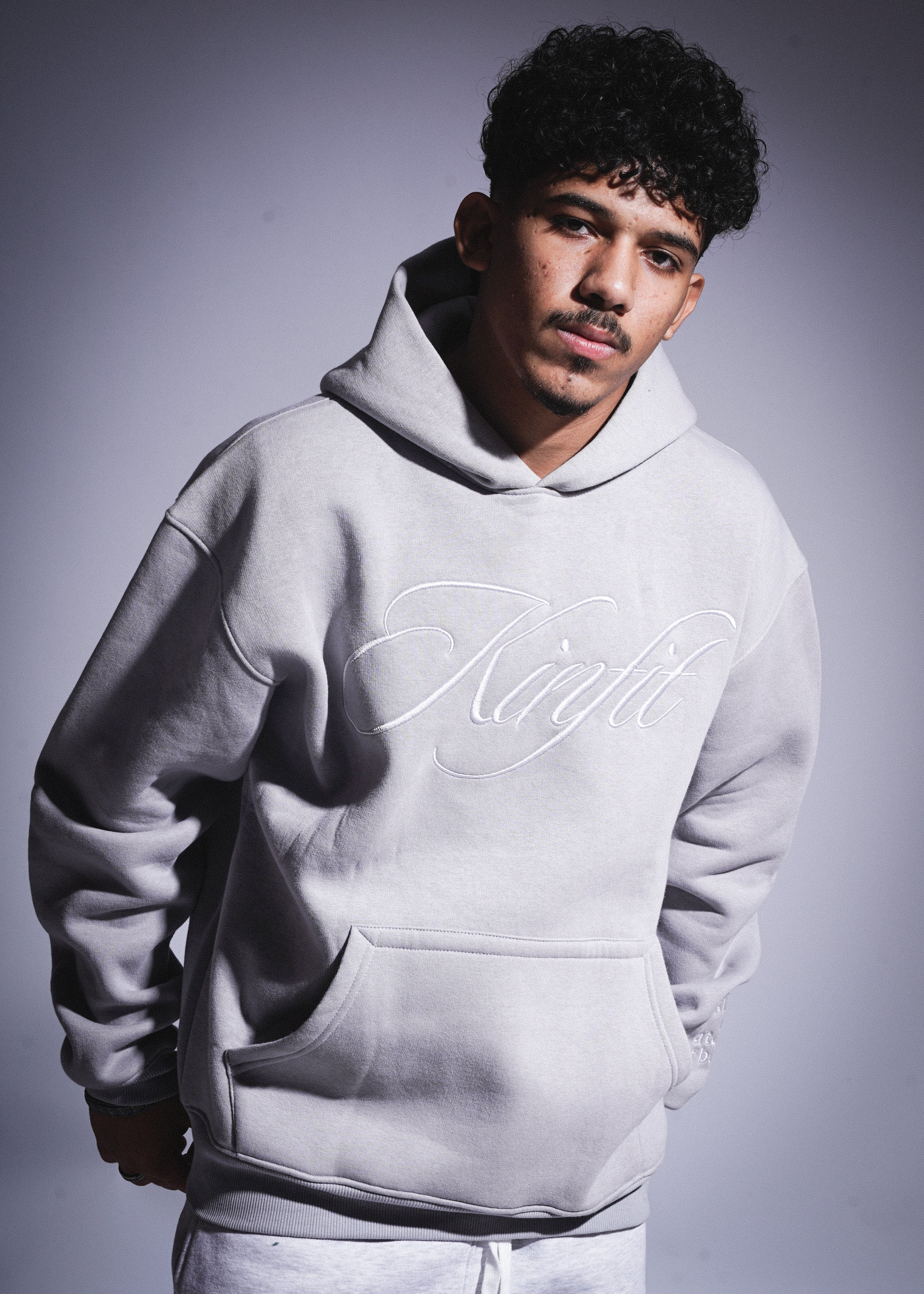 Oversized Kinfit Hoodie - Gray