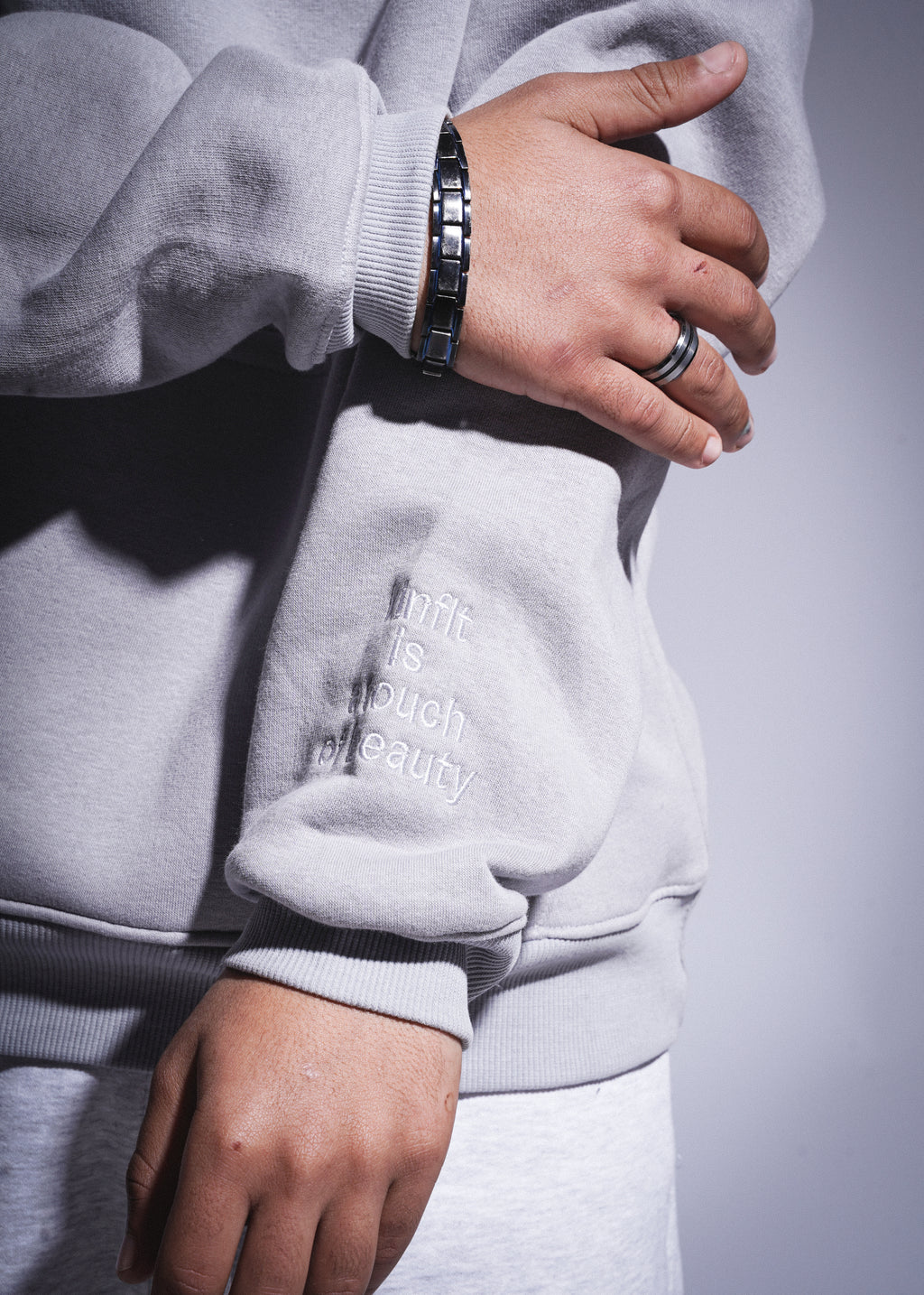 Oversized Kinfit Hoodie - Gray