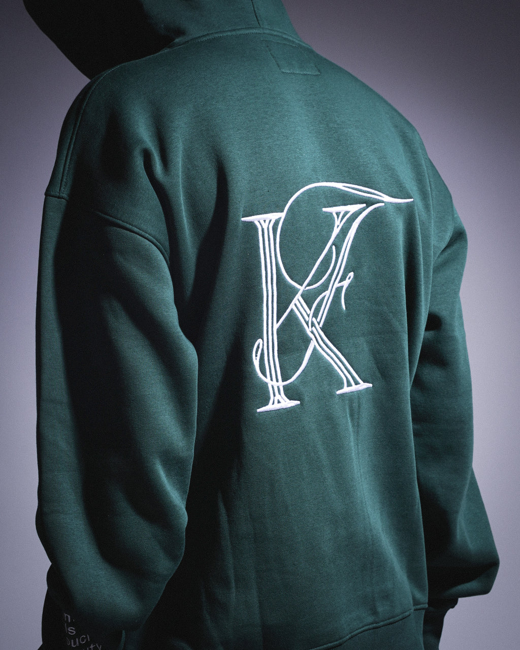 Oversized Kinfit Hoodie - OliveGreen