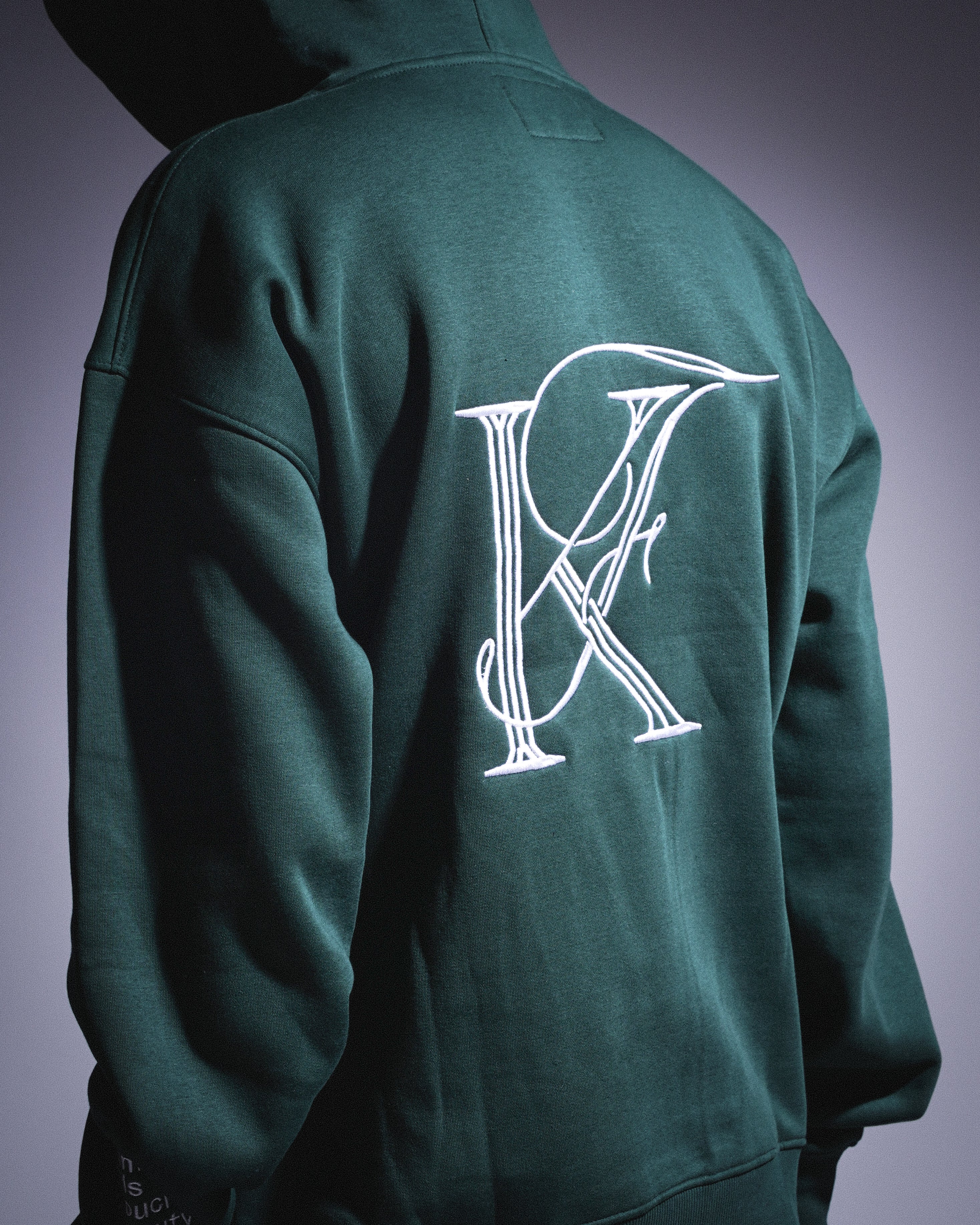 Oversized Kinfit Hoodie - OliveGreen