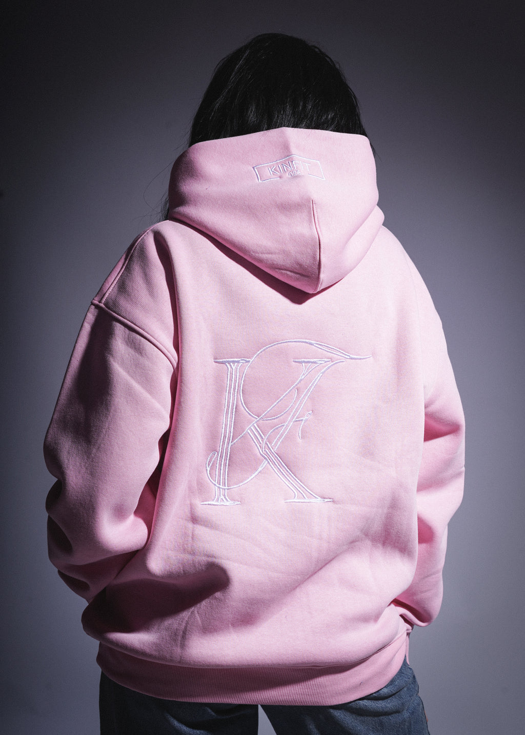 Oversized Kinfit Hoodie - Pink