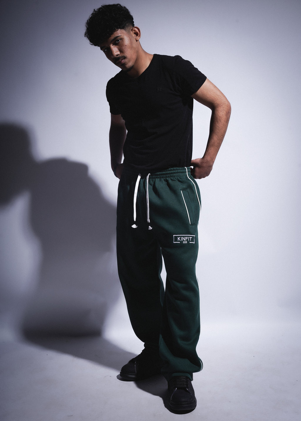 Piped Sweetpants - OliveGreen