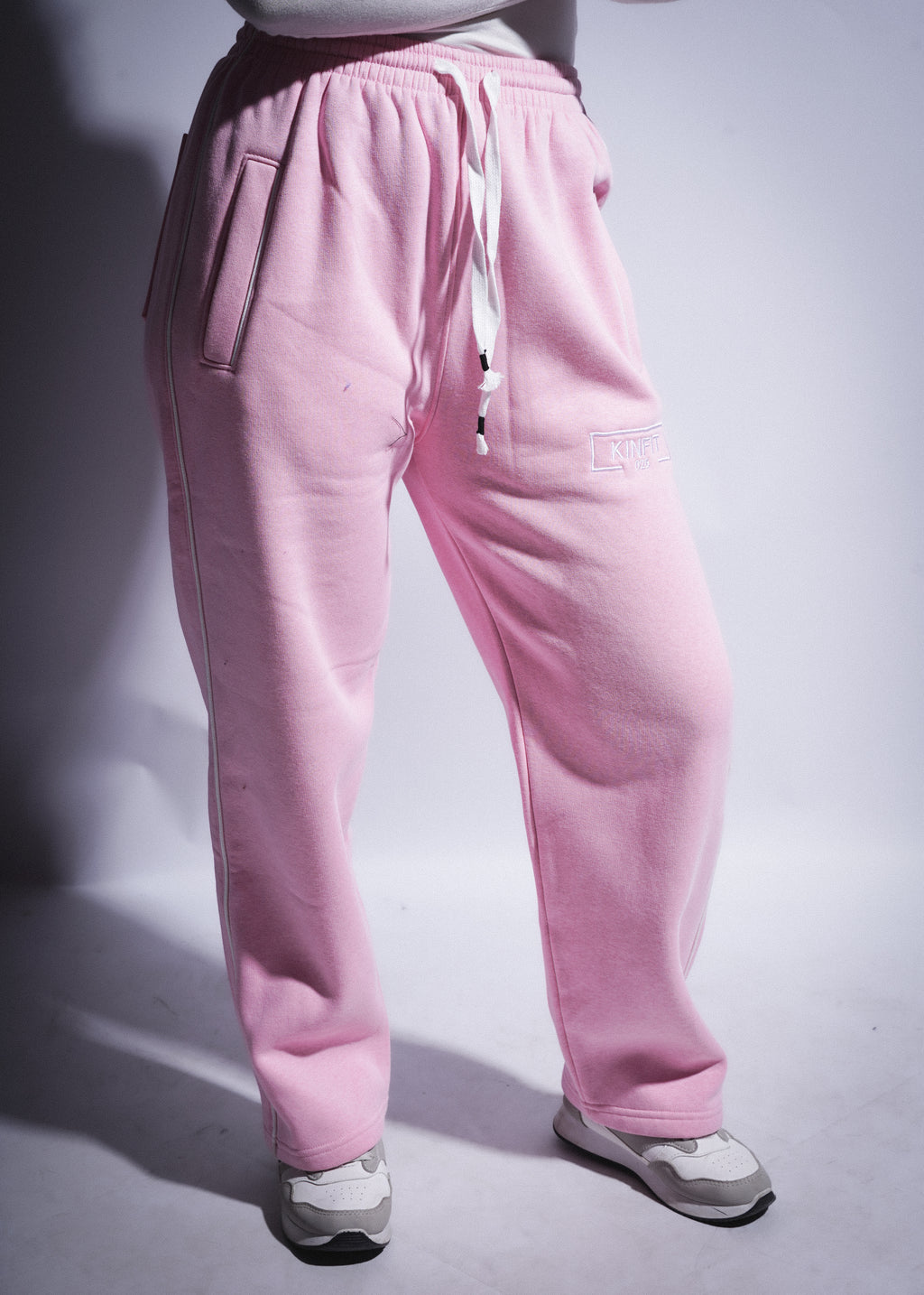 Piped Sweetpants - pink