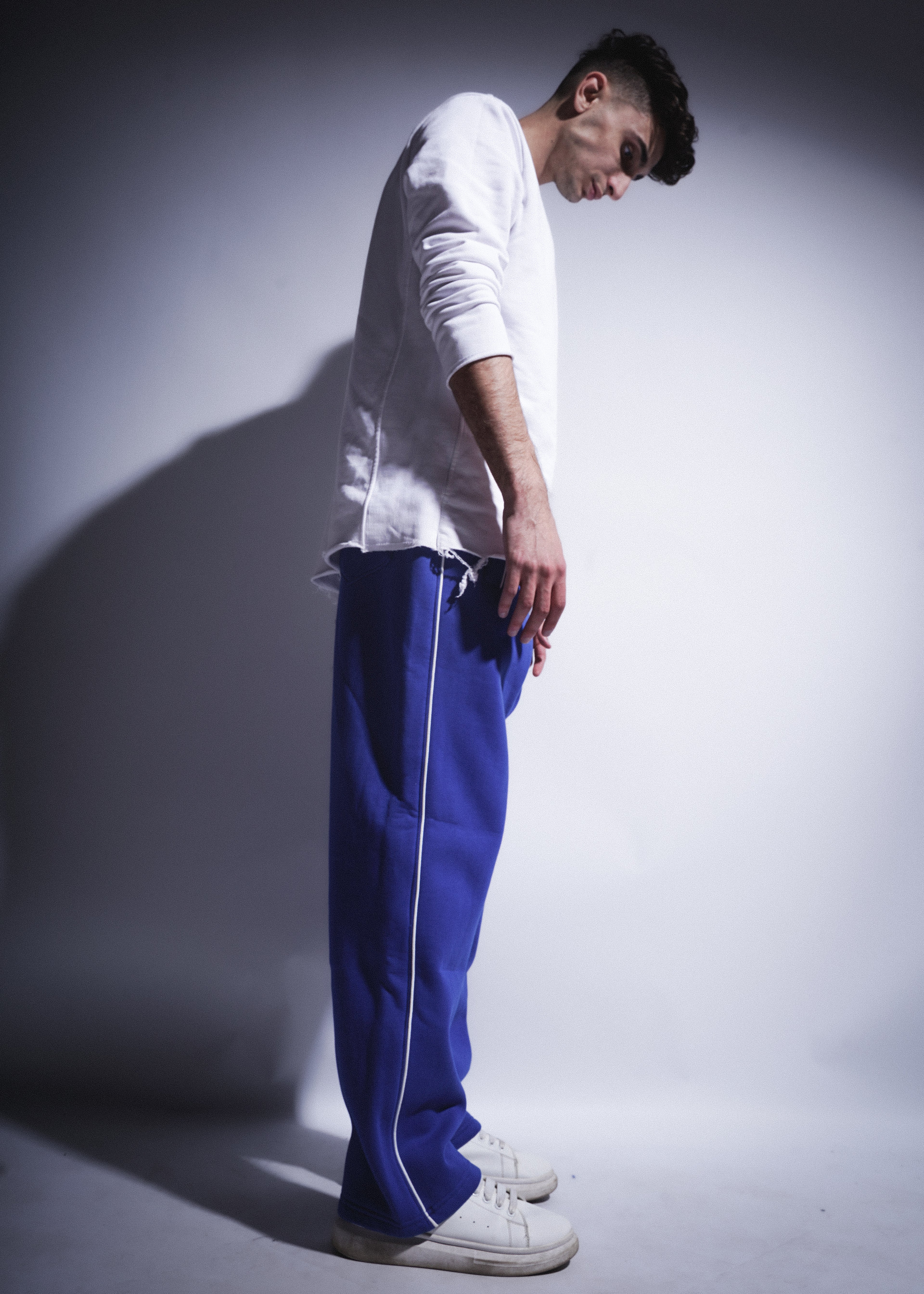 Piped Sweetpants - blue